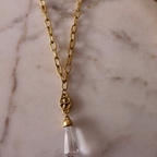 Chandelier Cross Necklace