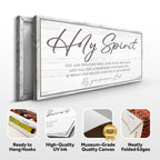 Holy Spirit You are Welcome Here Faith Sign III
