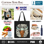 He Owns the Cattle On a Thousand Hills Tote Bag, Christian Western Faith Gift Shopper