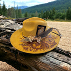 Aurelia- Burned Wide Brim Hat