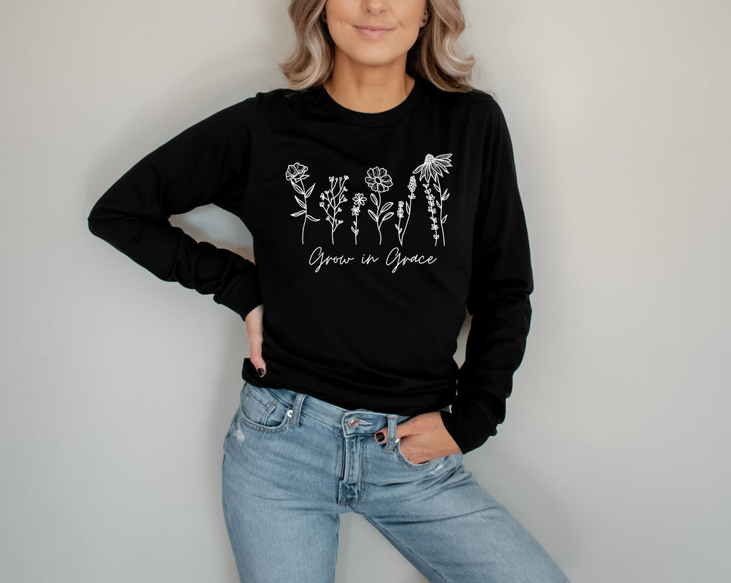 Grow in Grace - Long Sleeve Tee