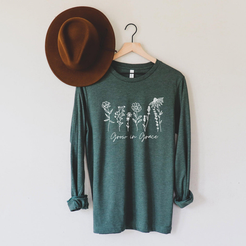 Grow in Grace - Long Sleeve Tee