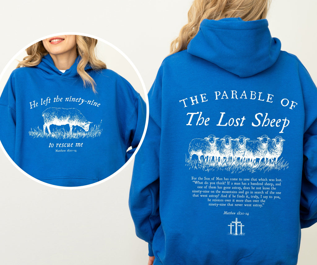 He Left The Ninety Nine To Rescue Me - Hooded Sweatshirt