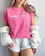 Humble & Gentle Christian Comfort Colors Garment Dyed T Shirt