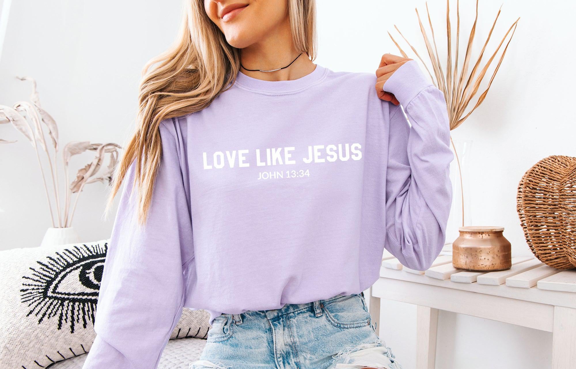 Love Like Jesus  - Long Sleeve Tee