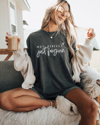 Not perfect Just Forgive Christian Comfort Colors Garment Dyed T Shirt