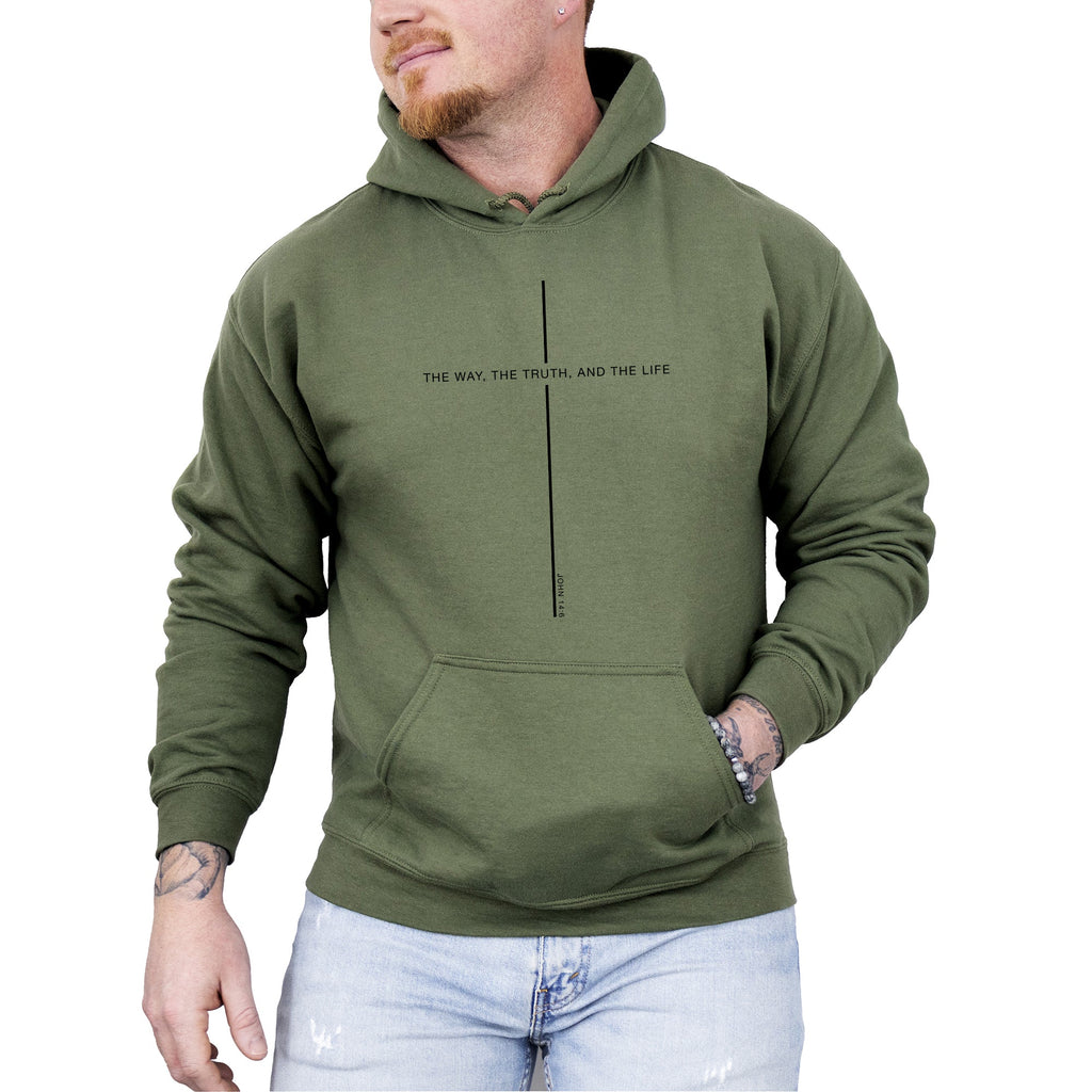 The Way The Truth The Life - Hooded Sweatshirt