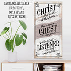 Christ Is The Head - Canvas