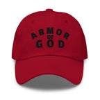Embroidered Adjustable Armor of God Dad Hat Christian Faith Baseball Cap Gift