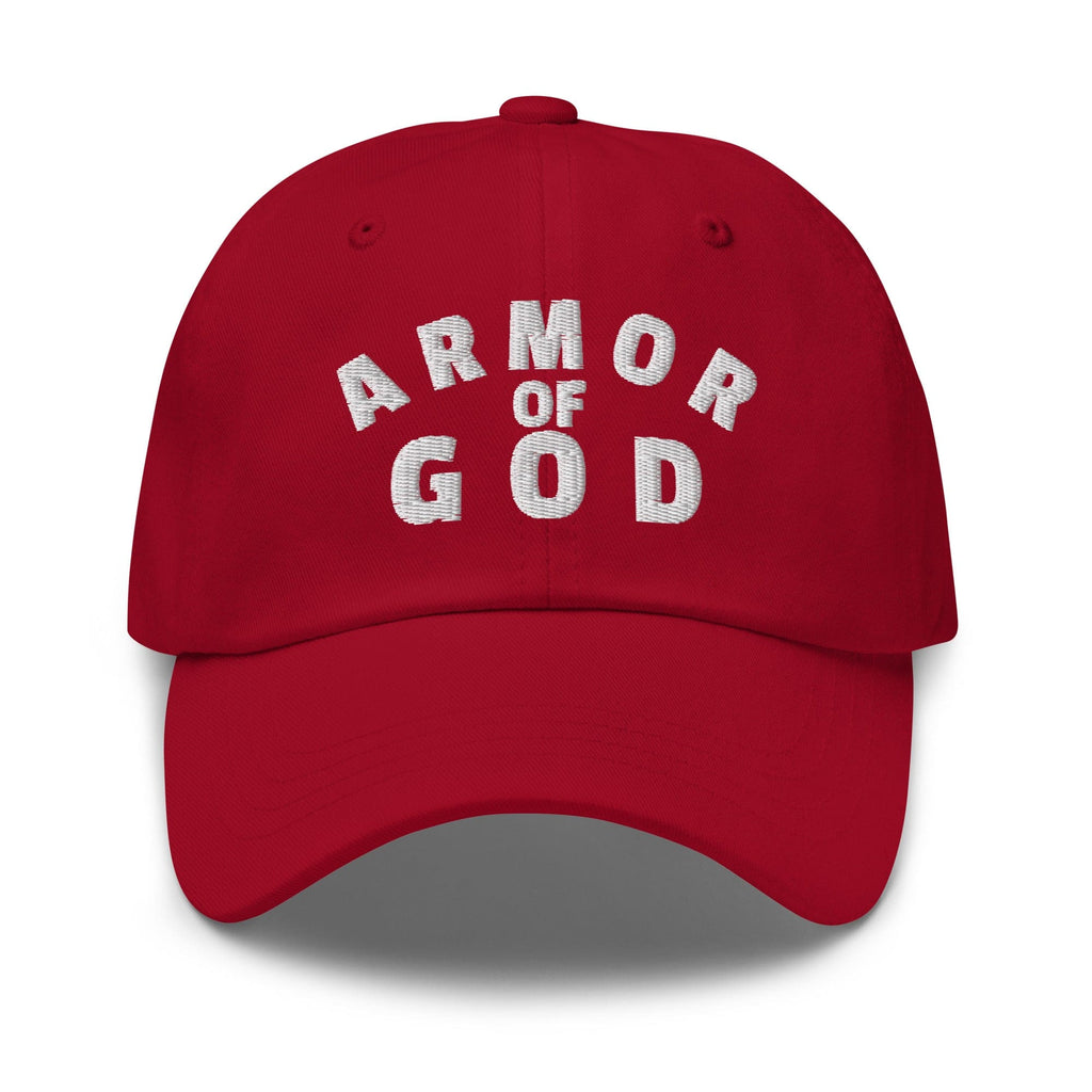 Armor of God Embroidered Dad Hat Adjustable Christian Faith Baseball Cap Gift