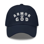 Armor of God Embroidered Dad Hat Adjustable Christian Faith Baseball Cap Gift