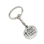 Faith Gift, Chosen Blessed Fogiven Redeemed Keychain, Baptism Gift, Charm Keychain, Faith Keychain, Christian Gift, Faith Quote