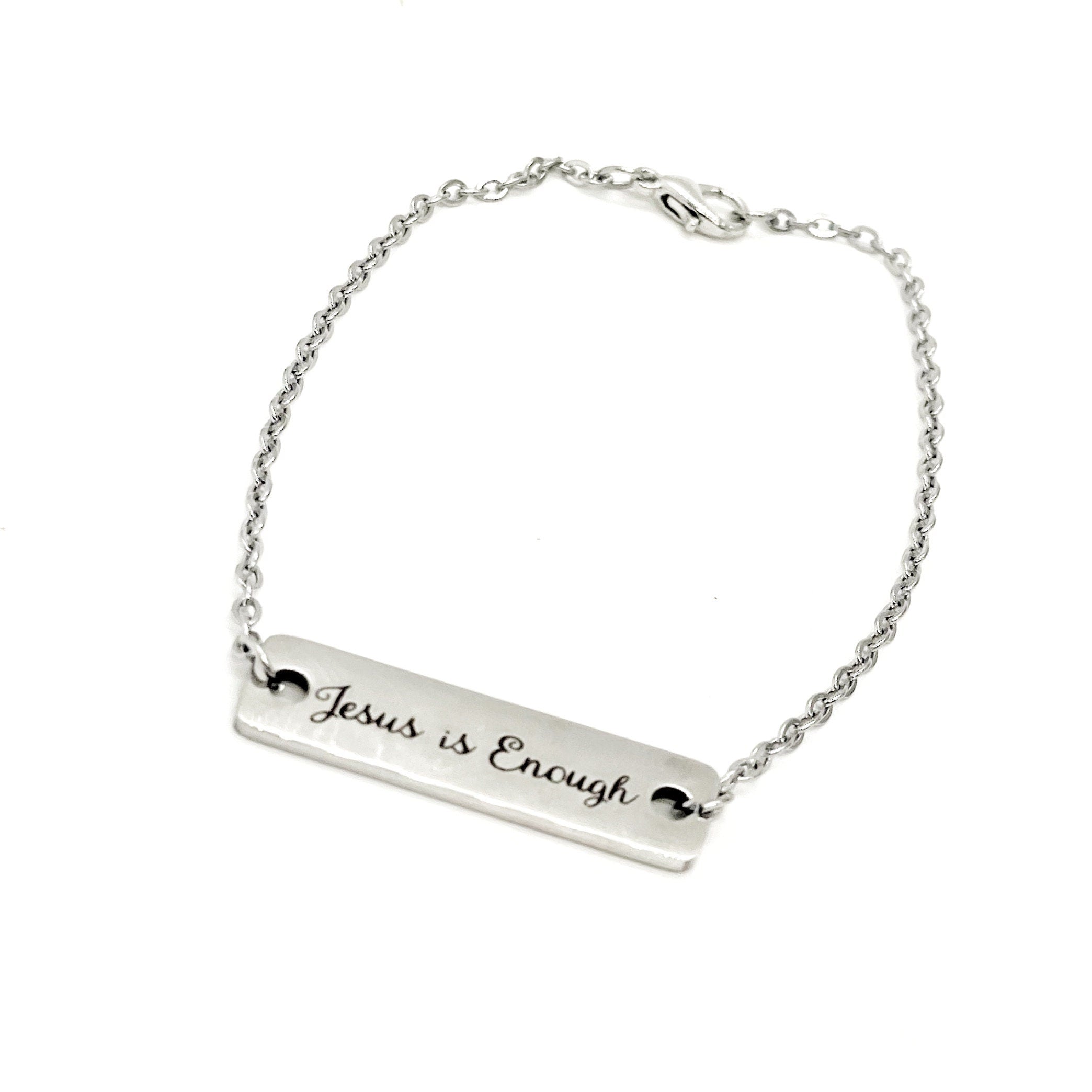 Jesus Is Enough Bracelet