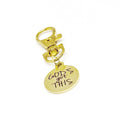 Gods Got This Clip On Charm Gold Stainless Steel Engraved Inspirational Faith Gift From JKCE Designs