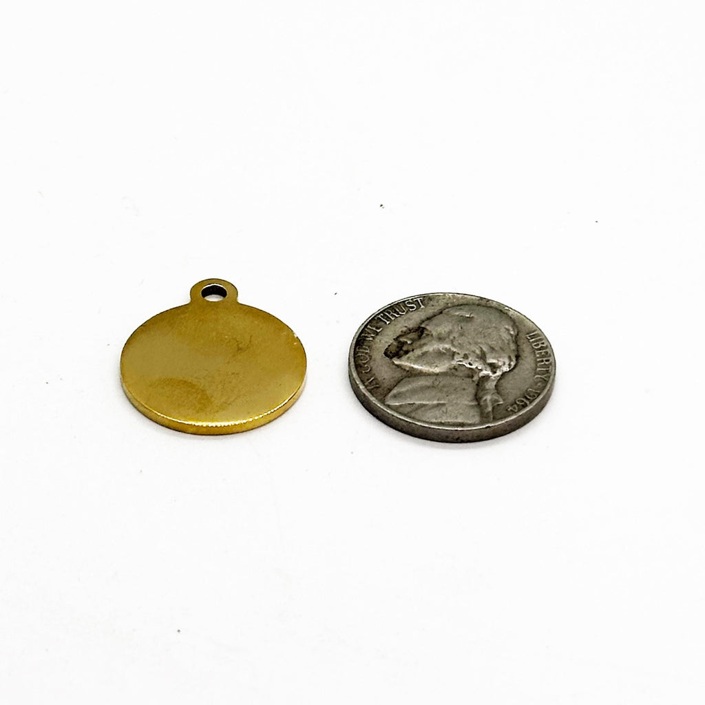 Gods Got This Clip On Charm Gold Stainless Steel Engraved Inspirational Faith Gift From JKCE Designs