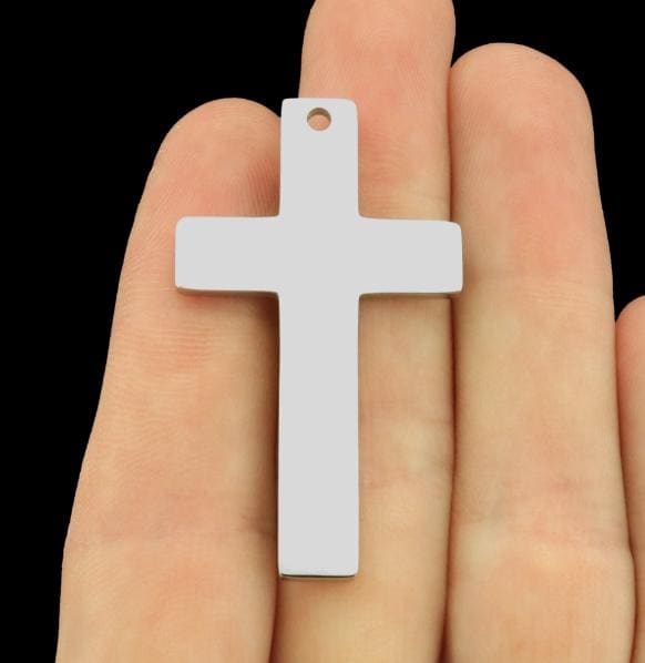 By His Wounds We Are Healed Isaiah 53 5 Cross Clip On Charm Christian Scripture Faith Gift